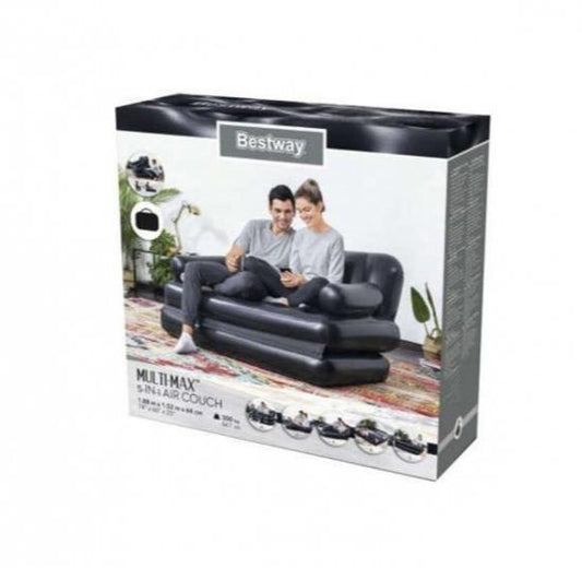 Multimax krevet na naduvavanje 5 u 1 — 188 x 152 cm - slika 1