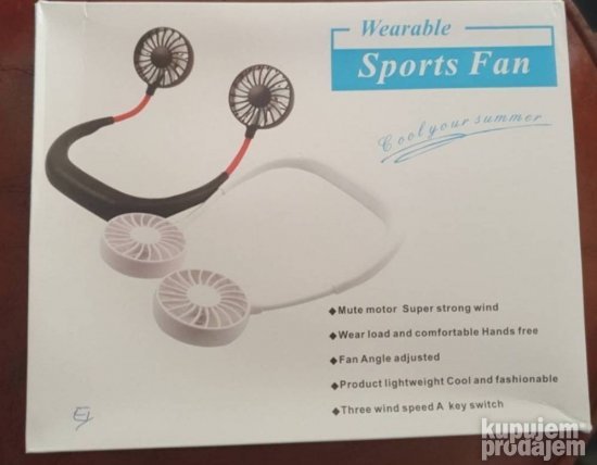 Mini ventilator za vrat sa USB punjenjem – slika 2