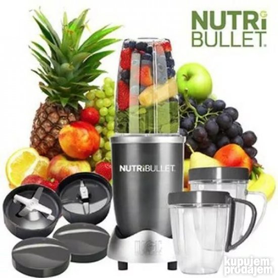 NutriBullet blender, set od 12 delova sa dva sečiva
