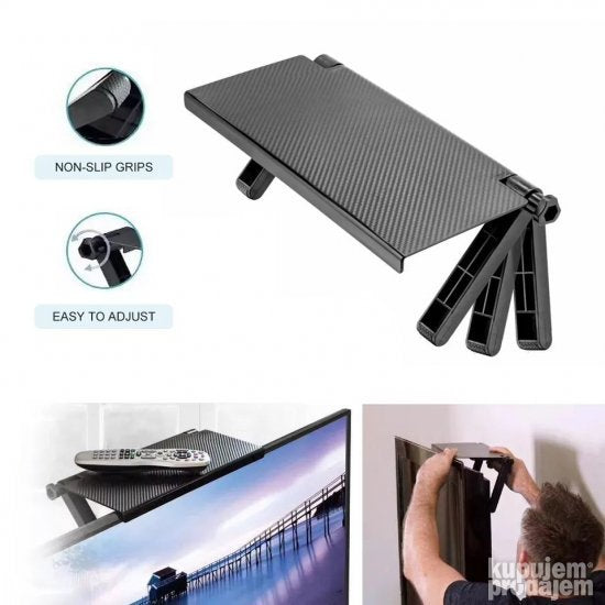 Sklopiva polica za televizor i monitor, 34 cm