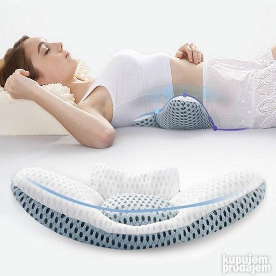 Jastuk za podršku donjem delu leđa sa 3D ventilacijom – slika 4