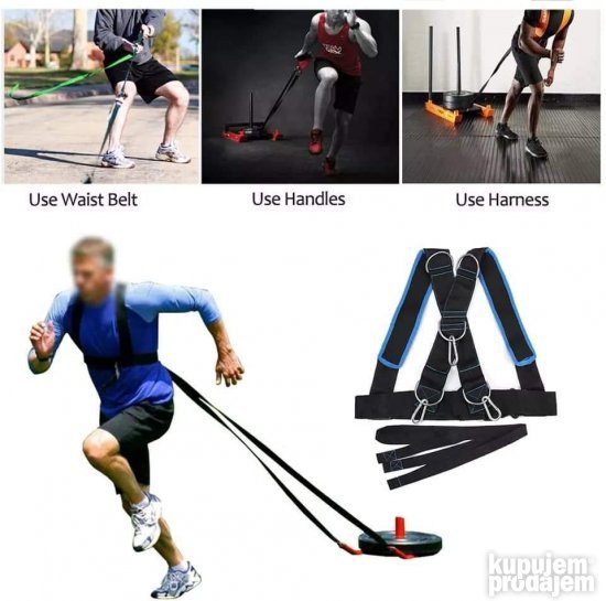 Fitnes traka za otpor za vežbanje celog tela