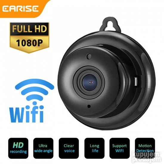 Mini WiFi IP kamera 1080p sa noćnim snimanjem