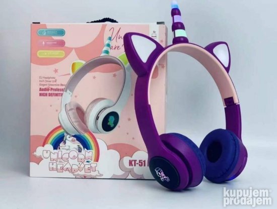 Dečje bežične slušalice sa MP3 i SD karticom – slika 3