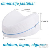 Oblikovani jastuk kao oslonac za noge