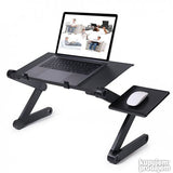 Savitljivi metalni stalak za laptop i miš