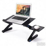 Metalni držač za laptop i miš sa kulerom