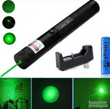 Zeleni laserski pokazivač AL-303 sa punjačem