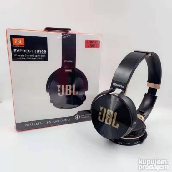Bežične naglavne slušalice 950 sa Bluetooth 4.0 i aux ulazom