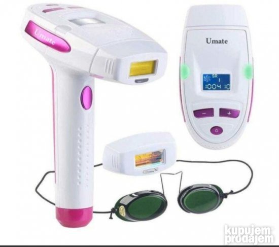 IPL epilator UMATE, 300.000 impulsa, dva nastavka