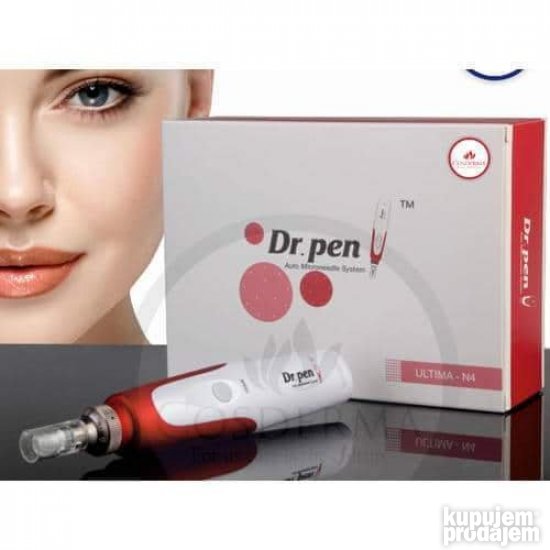 Dermapen aparat sa 16 iglica, dubina 0,2 do 2,5 mm