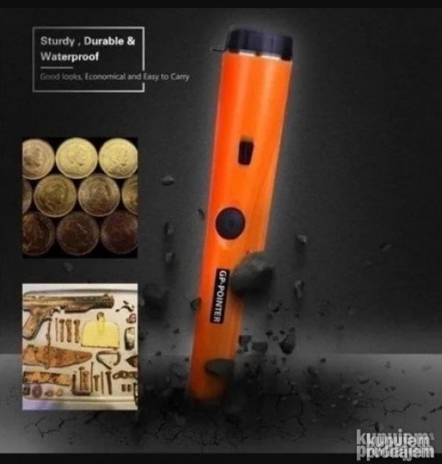 Ručni pinpointer metal detektor IP66 sa vibracijom – slika 6