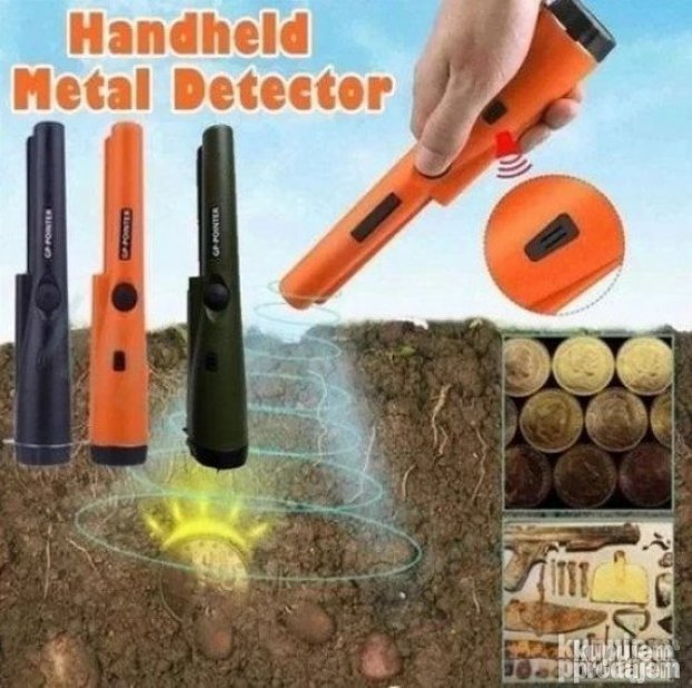 Ručni pinpointer metal detektor IP66 sa vibracijom – slika 4