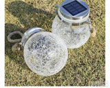 Set od 2 solarne lampe u staklenoj tegli