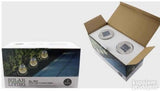 Set od 2 solarne lampe u staklenoj tegli