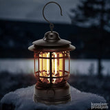Punjiva kamperska lampa sa metalnom kukom