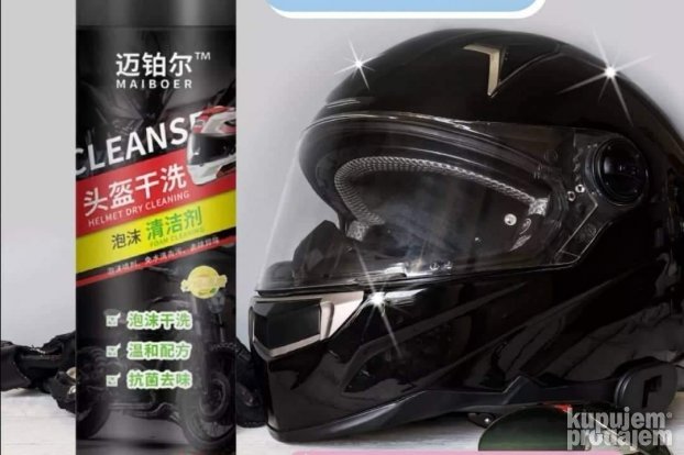 Pena za čišćenje kacige za motor, 320 ml, miris limuna