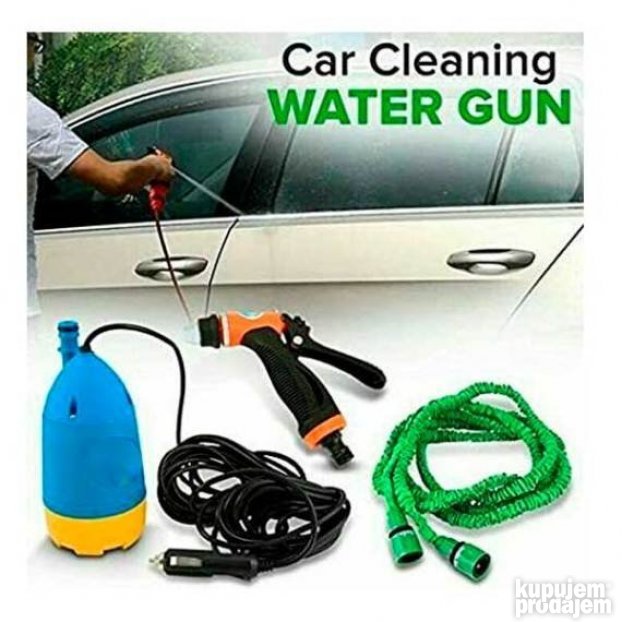 Set za pranje automobila 12 V sa crevom od 10 m