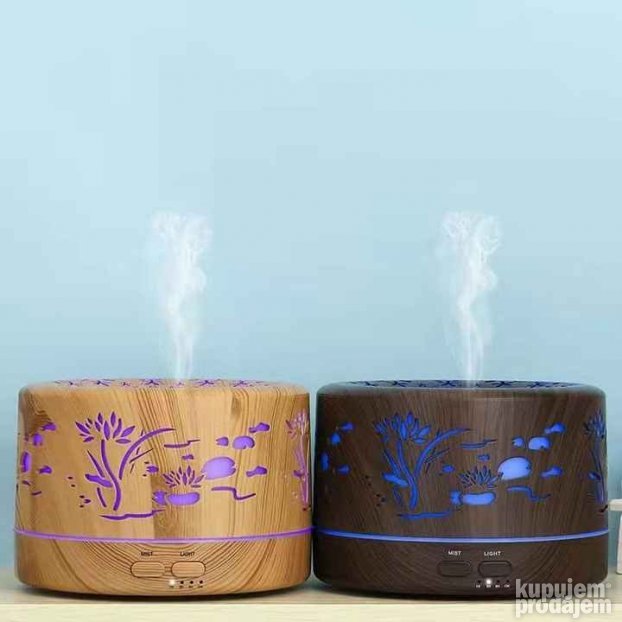 Aroma difuzer 500 ml sa tajmerom i LED svetlom