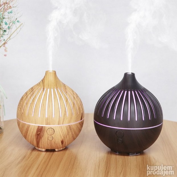 Aroma difuzer i ovlaživač vazduha 180 ml sa LED svetlom