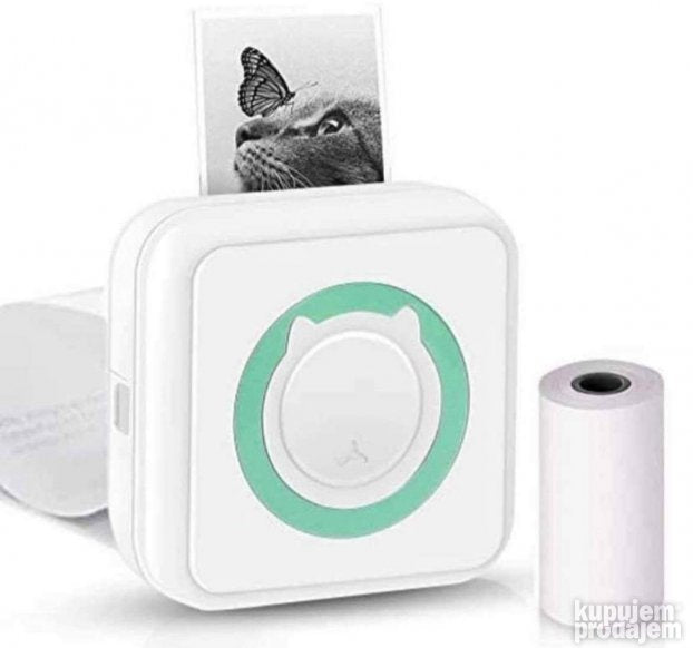 Mini termalni štampač za fotografije preko Bluetootha