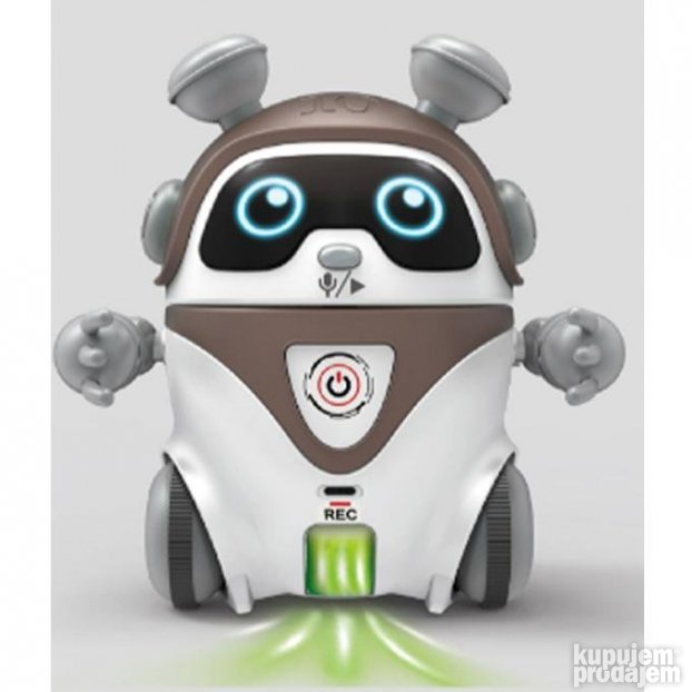 Interaktivni robot koji pleše i ponavlja glas