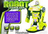 Igračka robot koji se transformiše u automobil
