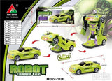 Igračka robot koji se transformiše u automobil