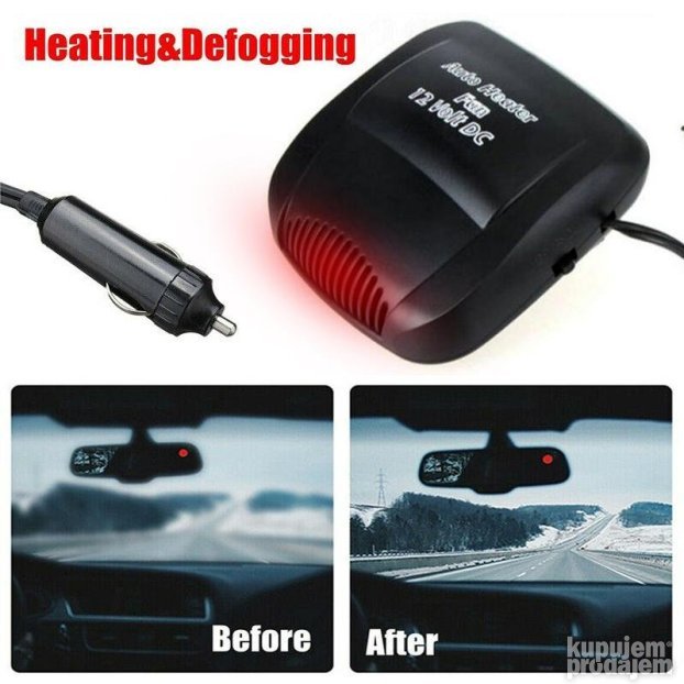 Grejalica za auto 2u1, 150 W, napajanje na 12 V