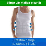 Muška kompresivna majica steznik za ispod odeće