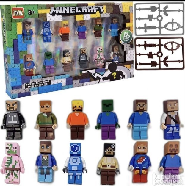 Set od 12 mini figurica sa priborom