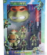 Set figura sa maskom, štapom i diskovima za ispaljivanje