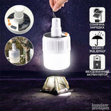 Viseća solarna LED lampa sa nosačem i USB kablom