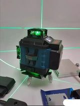 Laserski nivelator 4D 16 linija sa koferom i daljinskim