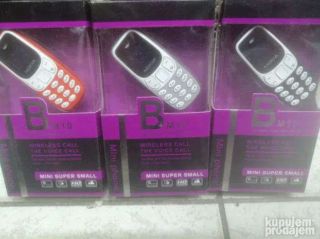 Mini mobilni telefon BM10 sa dve SIM i Bluetooth-om
