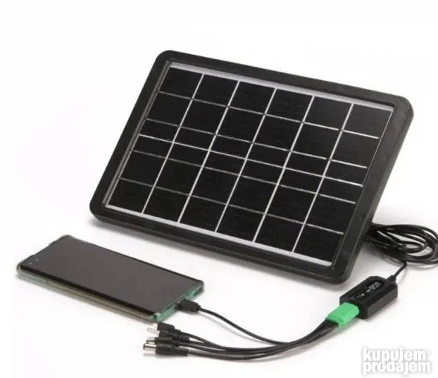 Solarni USB panel CL-680, 10 W sa pet nastavaka