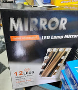 LED ogledalo za šminkanje sa 12 sijalica i dodirom