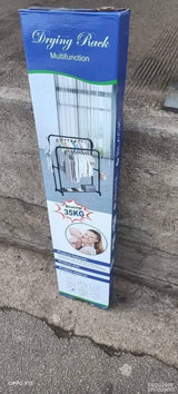 Stalak za veš sa policama, nosivost do 35 kg