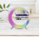 RGB lampa AS-K10 sa zvučnikom, bežičnim punjačem i budilnikom