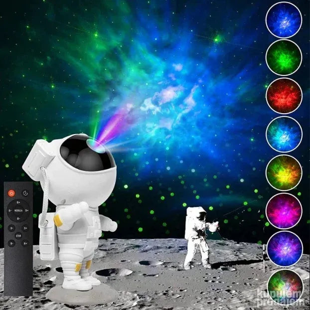 Dekorativni projektor astronaut za plafon i zidove