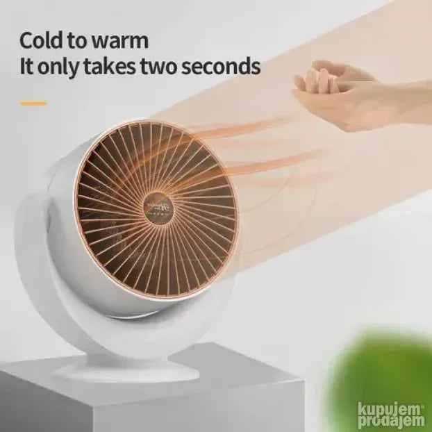 Mini konvekcijska grejalica sa termostatom i zaštitom od prevrtanja