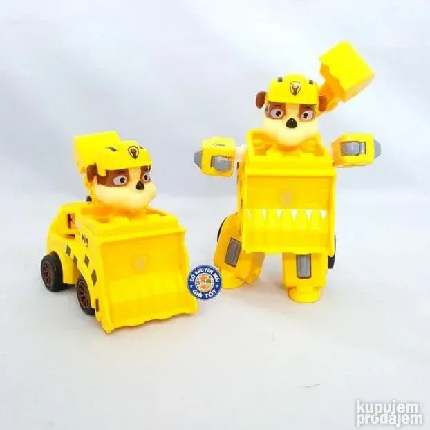 Figura Rabl iz patrolnih šapa, transformers verzija