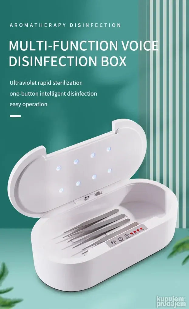 UV sterilizator kutija sa žlebom za aromu