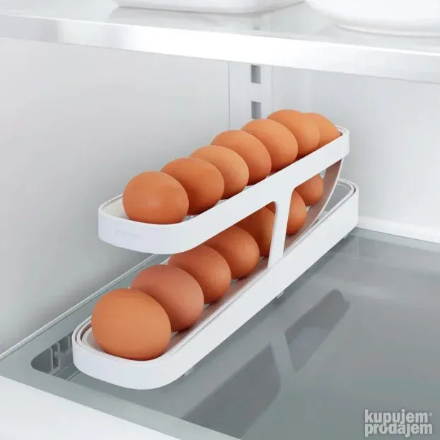 Organizer za jaja sa toboganom za frižider