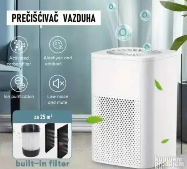 Stoni prečišćivač vazduha sa filterom od aktivnog uglja