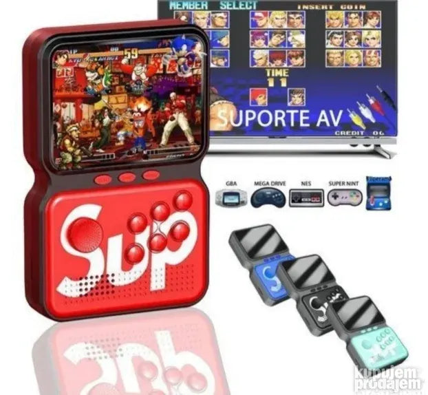Ručna retro konzola Game Box Power M3 sa ekranom 3,5 inča