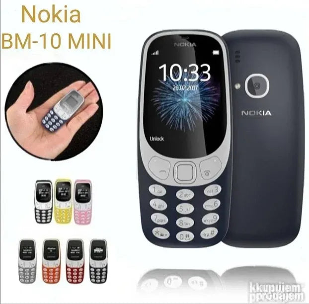 Mini mobilni telefon BM10 sa dve SIM kartice