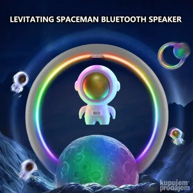 Astronaut Bluetooth zvučnik i RGB noćna lampa 2 u 1