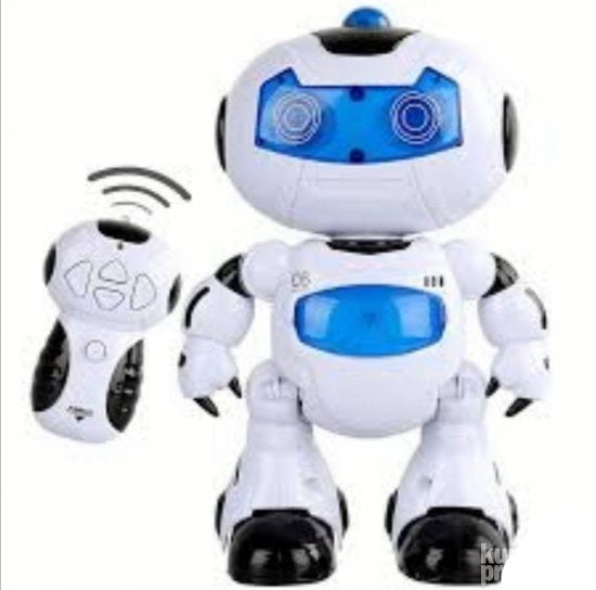 Igračka robot na daljinski sa LED svetlom i muzikom