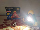 LED trougao upozorenja WH-6609 sa solarnim punjenjem